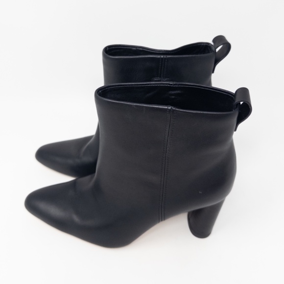 Vince Hillside Black Booties Heels Womens US 6.5 EU 36.5 - Picture 2 of 5
